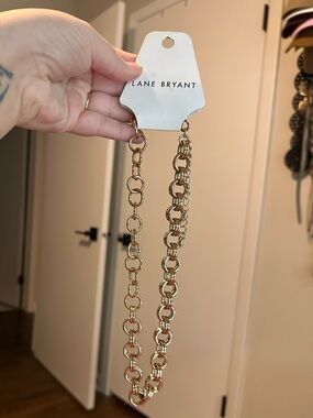 NWT Lane Bryant Chunky Gold Chain Necklace